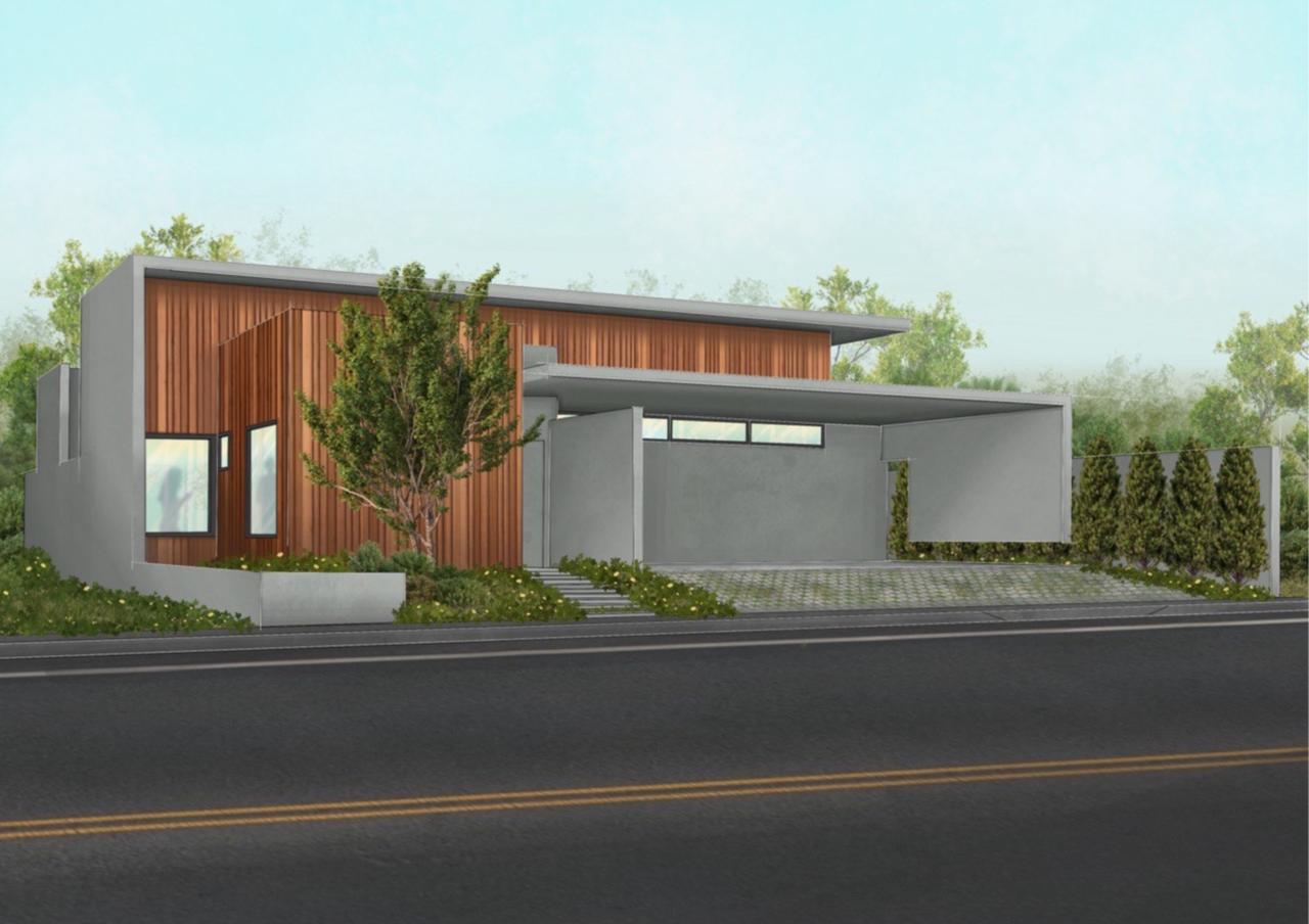 Single Story Exterior Sketch